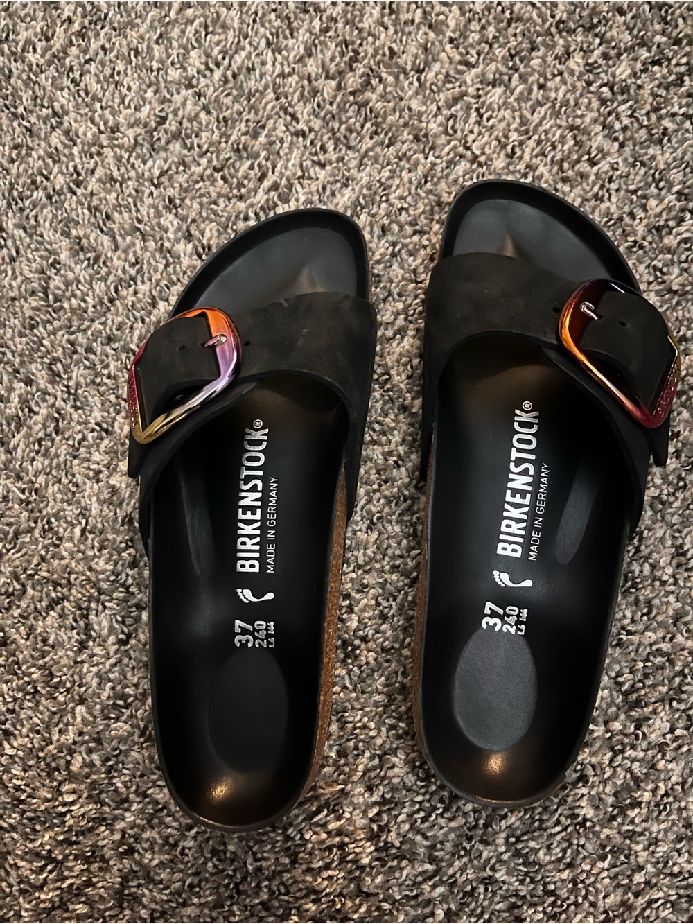 Like new Birkenstock big buckle madrid sandal